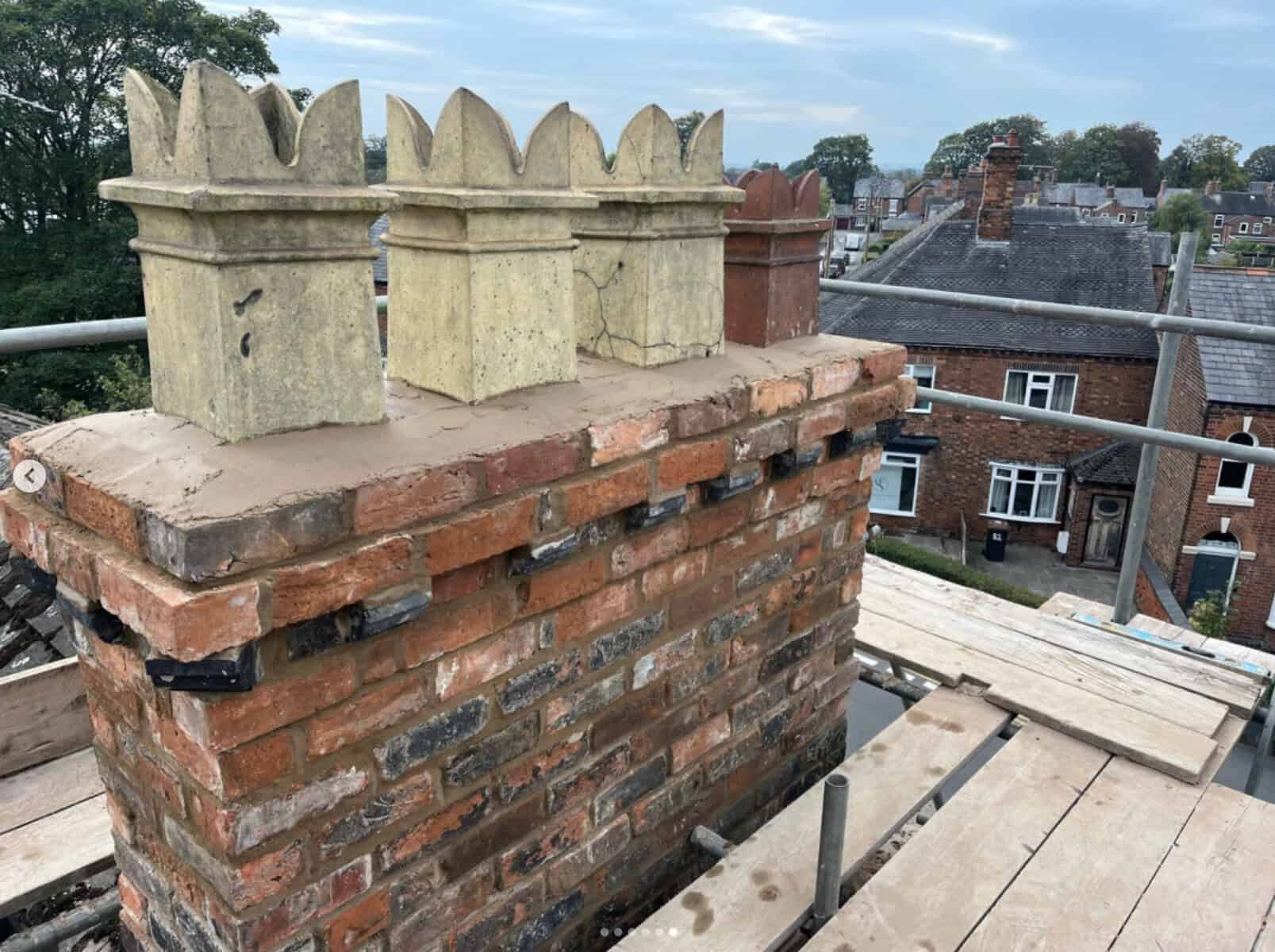 Chimney Repointing Before And After