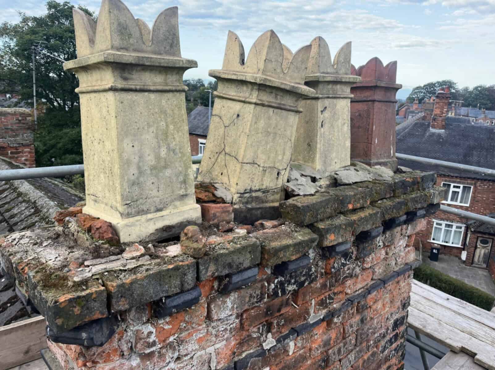 Chimney Repointing Before And After