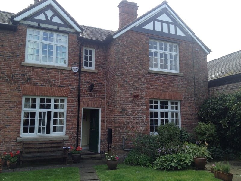 Brick repointing on a period home in Knowle
